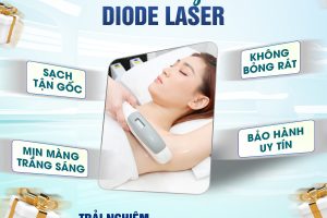 TRIỆT LÔNG DIODE LASER – SẠCH TẬN GỐC TỚI 99% VÀ AN TOÀN VỚI MỌI LOẠI DA 