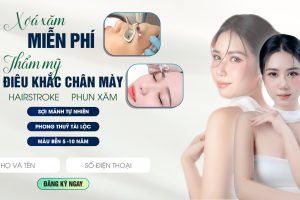 CHÂN MÀY PHẨY SỢI HAIRSTROKE: HIỆN ĐẠI – TỰ NHIÊN – ẤN TƯỢNG